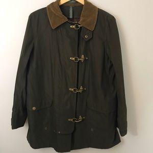 Ralph Lauren women’s green fireman’s coat L